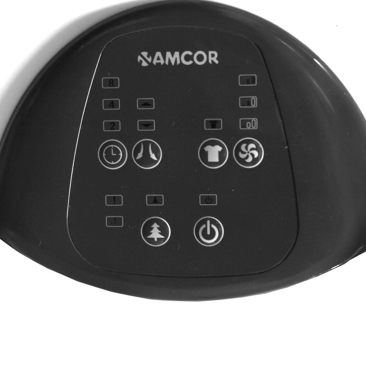 GRADE A1 - As new but box opened - Amcor 8 L Desiccant Dehumidifier With Ioniser And Power Saving Humidistat For 5 Bed House