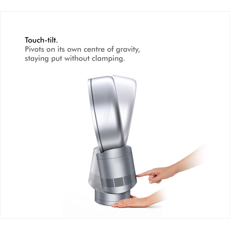 Dyson AM06 12 Inch Desk Fan - White and Silver