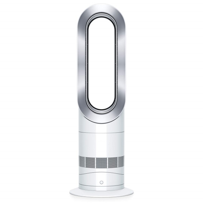 Dyson AM09 Hot and Cool Fan - White and Nickel