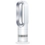 Refurbished Dyson AM09 Hot and Cool Fan - White and Silver