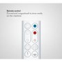 GRADE A2 - Dyson AM09 Hot and Cool Fan - White and Nickel Newest Model TurboJet with 2 year warranty