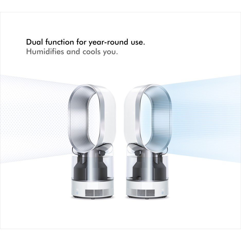 Dyson AM10 Humidifier and Fan White Silver with 2 years warranty