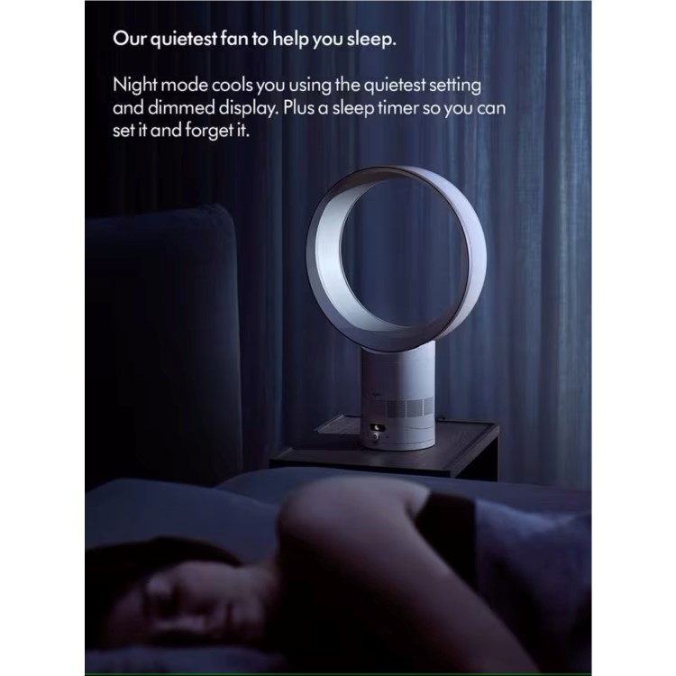 Dyson AM12 Smart Cooling Fan - White/Silver