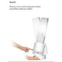 Dyson AM12 Smart Cooling Fan - White/Silver