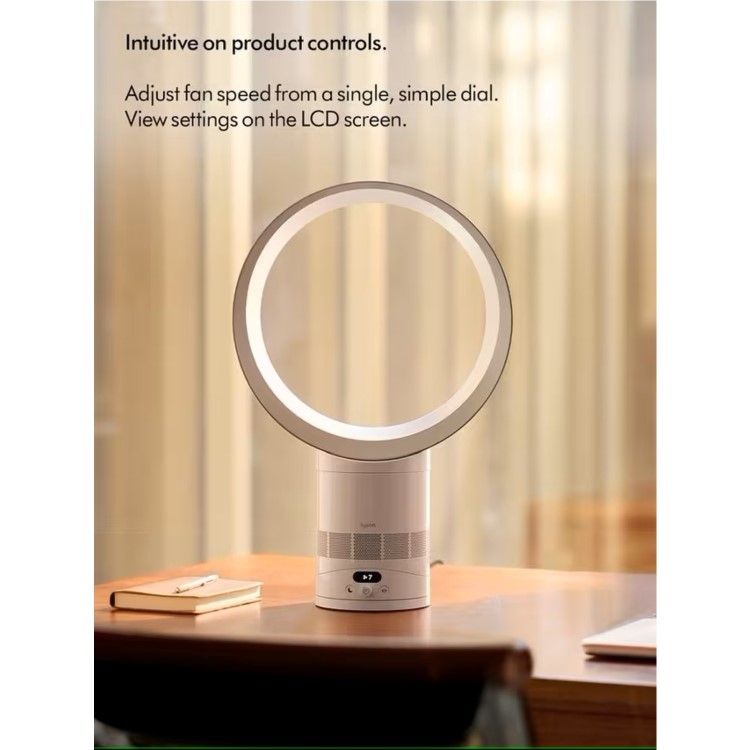 Dyson AM12 Smart Cooling Fan - White/Silver