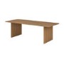 Extra Large Rustic Oak Dining Table - 240cm - Seats 10 - 12 - Mia