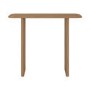 Slim & Narrow Rustic Oak Console Table - Mia