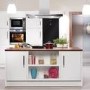 Amica 25L 900W Built-in Microwave with Grill - Stainless steel