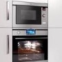 Refurbished Amica AMM25BI 25 L 900 W Built-in Microwave With Grill For A 60cm Wide Cabinet Stainless steel