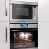 Amica 25L 900W Built-in Microwave with Grill - Stainless steel