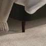 Olive Green Velvet Double Ottoman Bed With Legs - Amara