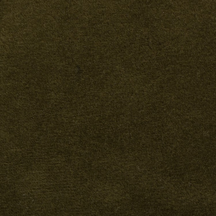Olive Green Velvet Double Ottoman Bed With Legs - Amara