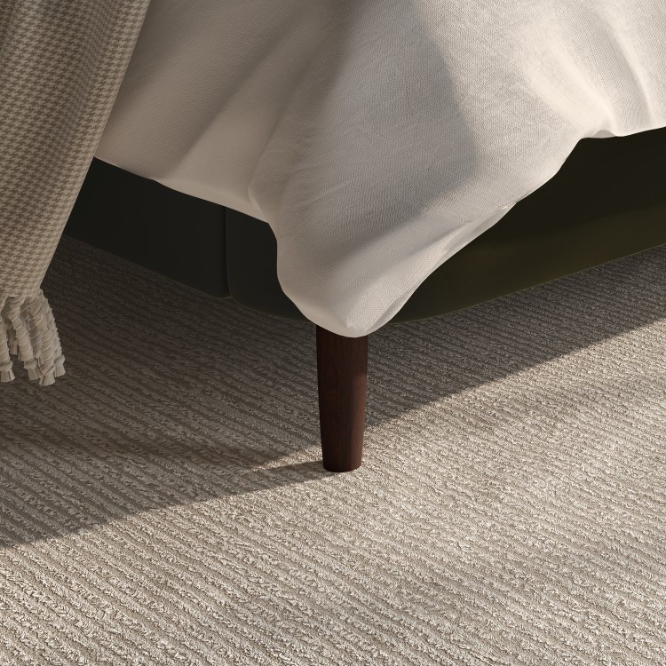 Olive Green Velvet King Size Ottoman Bed With Legs - Amara