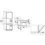 Refurbished Whirlpool AMW505IX Built In 40L 900W Microwave Stainless Steel