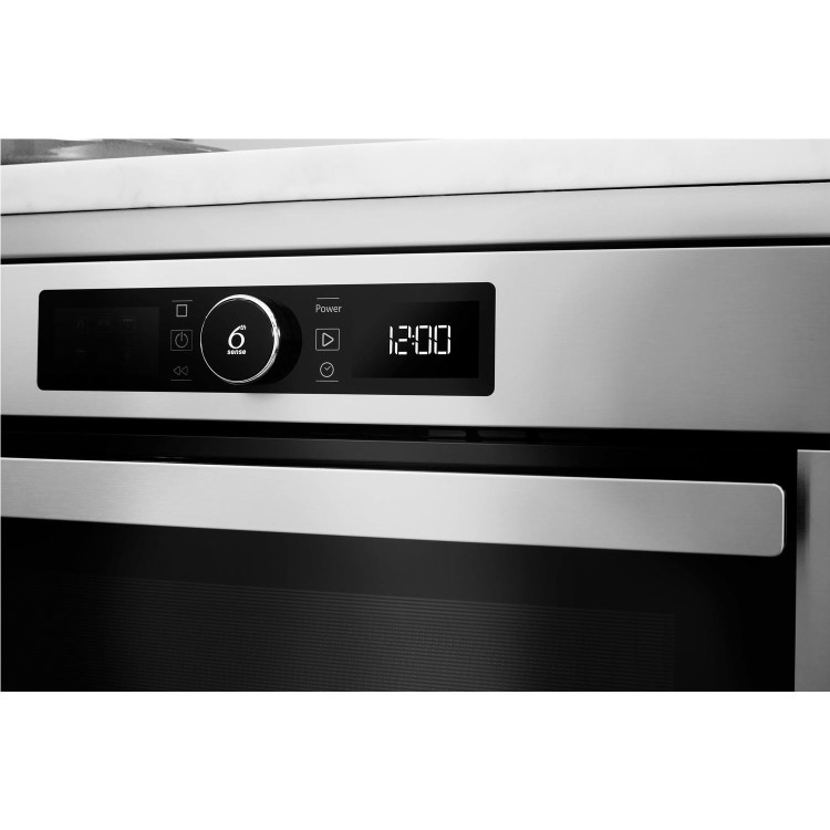 Whirlpool AMW730IX Absolute 31 Litre Built-In Microwave And Grill - Stainless Steel