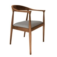 Solid Walnut Carver Dining Chair - Anders