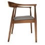 Solid Walnut Carver Dining Chair - Anders