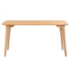 Large Oak Modern  Dining Table - Seats 4 - Anders