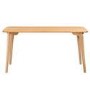Large Oak Modern  Dining Table - Seats 4 - Anders