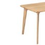 Large Oak Modern  Dining Table - Seats 4 - Anders