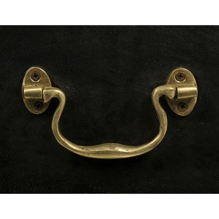 Angelique Matt Black French Style Chest of Drawers