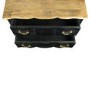Angelique Matt Black French Style Chest of Drawers