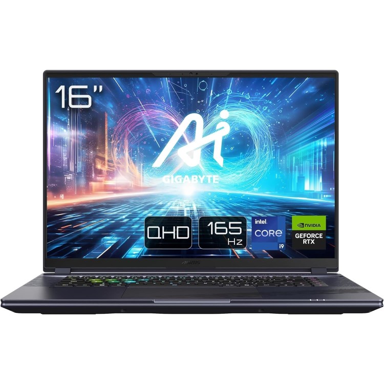 GIGABYTE AORUS 16X ASG Intel Core i9 32GB RAM 2TB SSD RTX 4070 165Hz 16 Inch Windows 11 Gaming Laptop
