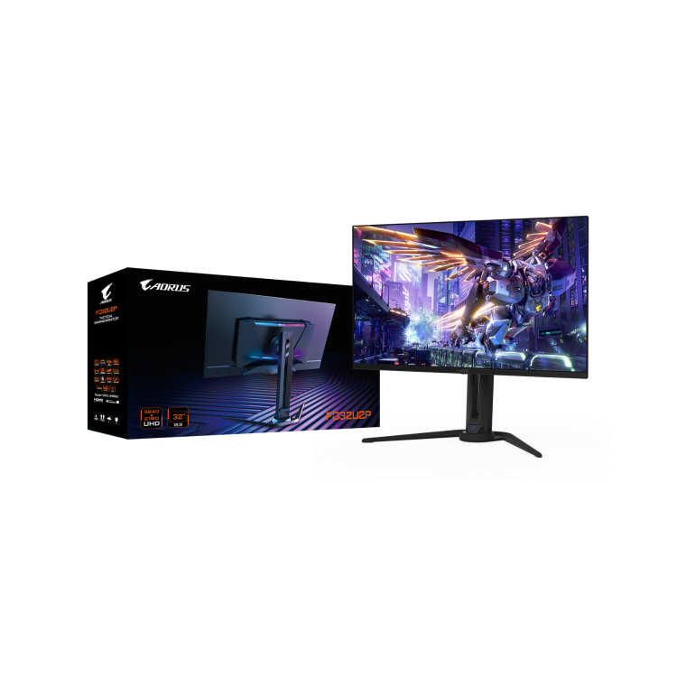 GIGABYTE AORUS FO32U2P 32" OLED 4K UHD 240Hz 0.03ms Gaming Monitor