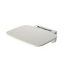 GRADE A1 - White and Chrome Shower Seat