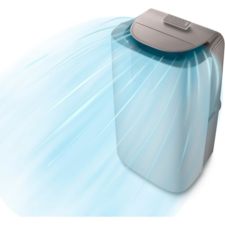 Delonghi A+ AP120 Pinguino 12000 BTU Quiet Portable Air Conditioner - GentleJet & Low Energy