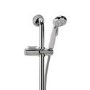 Croydex Chrome  Round Adjustable Height Slide Rail Kit with Hand Shower