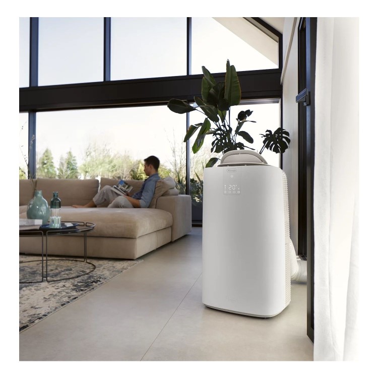 Delonghi A+ AP98 Pinguino 11500 BTU Quiet Mobile Air Conditioner - GentleJet & Low Energy