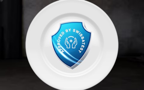 Hygienic dishwasher.