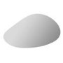 GRADE A1 - Pebble Backlit Bathroom Mirror with Battery Operated Lights 600 x 1000mm- Apollo