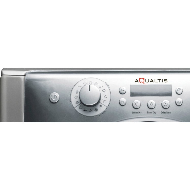 Hotpoint AQC9BF7S1 Aqualtis 9kg Freestanding Condenser Tumble Dryer - Silver