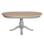 Genoa Grey Farmhouse Extendable Round Dining Table - Willis and Gambier Range