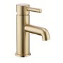 Brushed Brass Mono Basin Mixer Tap - Arissa