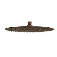 GRADE A1 - Brushed Bronze Ultra Slim 250mm Shower Head - Arissa