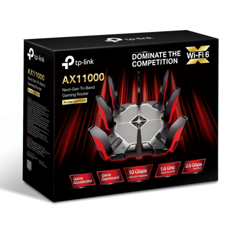 TP-Link Archer AX11000 Tri Band Wireless Gaming Router