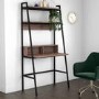 Industrial Walnut Ladder Desk - Arden