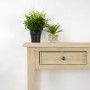 Narrow Light Wood Console Table with Drawers - Arelette