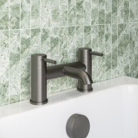 Gunmetal Bath Filler Tap - Arissa Gunmetal Bath Filler Tap - Arissa