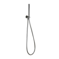 GRADE A1 - Gunmetal Grey Shower Hand Shower with Wall Bracket - Arissa