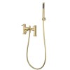 GRADE A1 - Brushed Brass Bath Shower Mixer Tap - Arissa