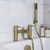 Brushed Brass Bath Shower Mixer Tap - Arissa