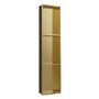 GRADE A1 - Brass Shower Niche with Shelves 305 x 1210mm
