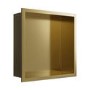 GRADE A1 - Brass Shower Niche 305 x 305mm - Arissa