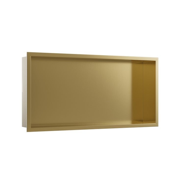 GRADE A1 - Brass Shower Niche 610 x 305mm - Arissa