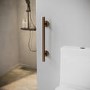 GRADE A1 - Bronze Bathroom Grab Rail 450 x 77mm - Arissa