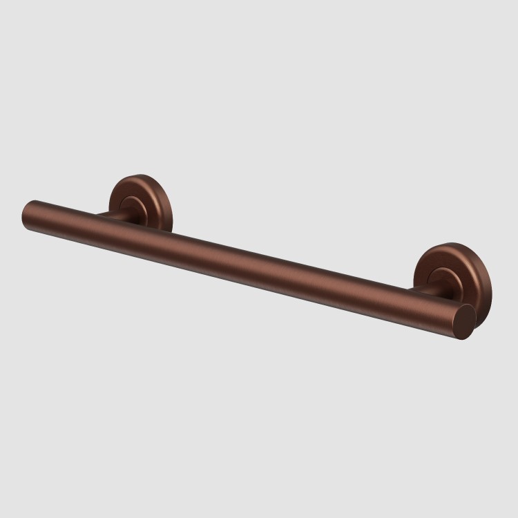 GRADE A1 - Bronze Bathroom Grab Rail 450 x 77mm - Arissa